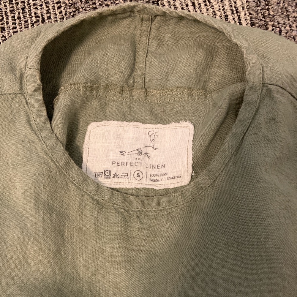 NotPERFECTLINEN Men’s linen t-shirt BURNIE
Forest Green Size Small - Picture 4 of 9